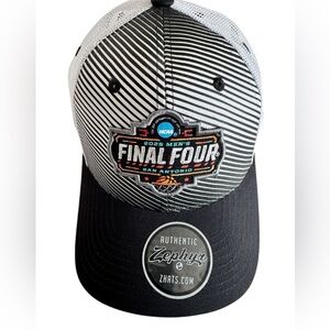 NCAA Men’s San Antonio Zephyr 2025 Final Four Hat OS Adjust Basketball Hat Cap